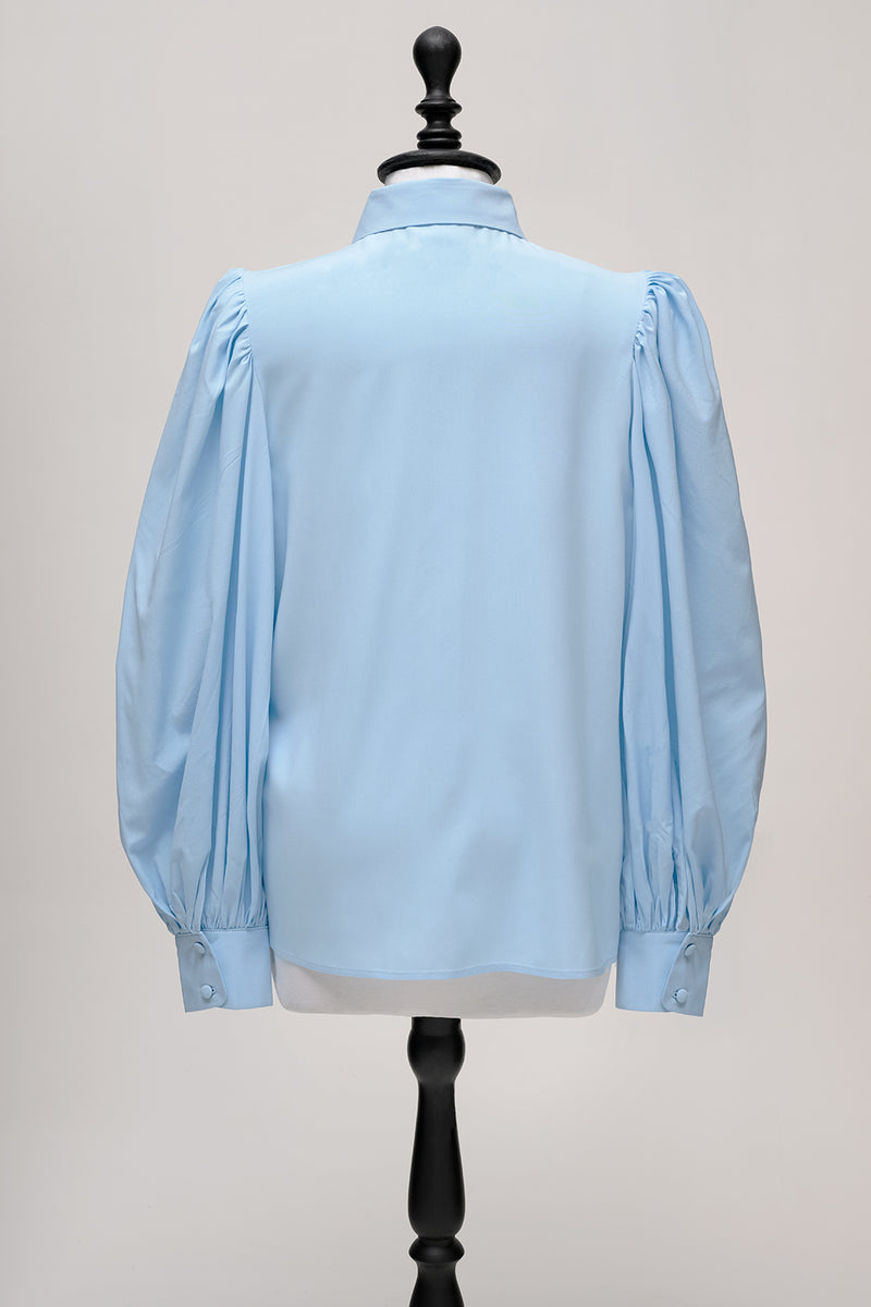 Blue Elegant Blouse