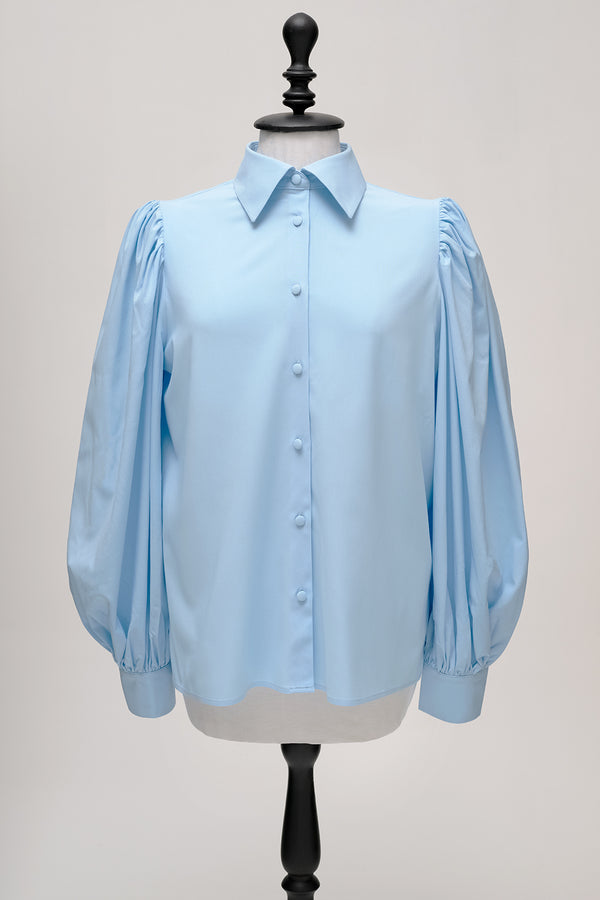 Blue Elegant Blouse